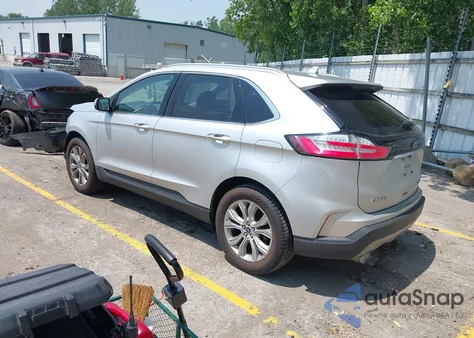 2019 Ford Edge Titanium from USA, damaged, VIN 2FMPK4K9XKBB41344